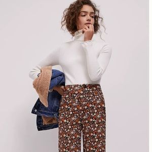 Anthropologie. Maeve Parker Ribbed Turtleneck
